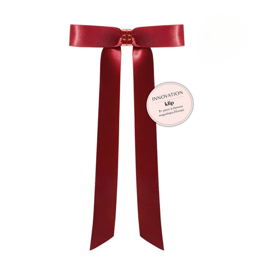 Klip Ruban Red - Barette aimantée