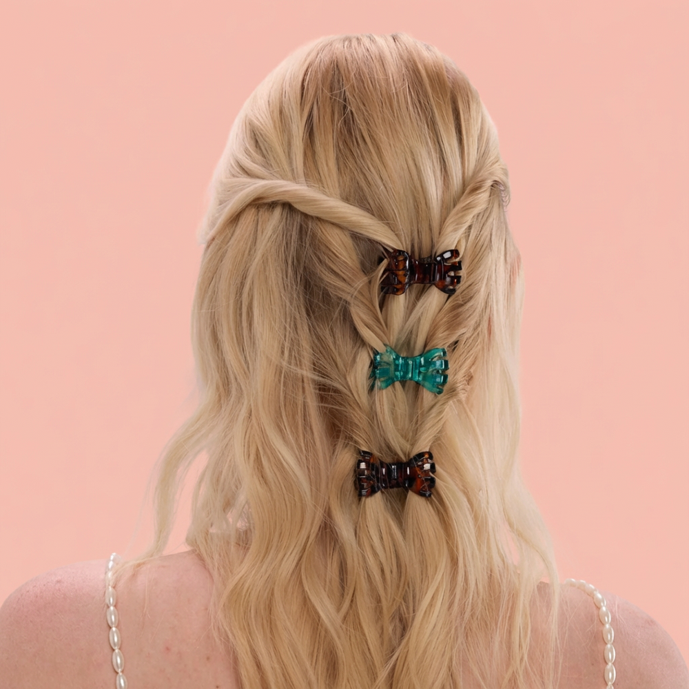 Klip Papillon Leopard - Barette aimantée - Lot de 3 — visuel 5