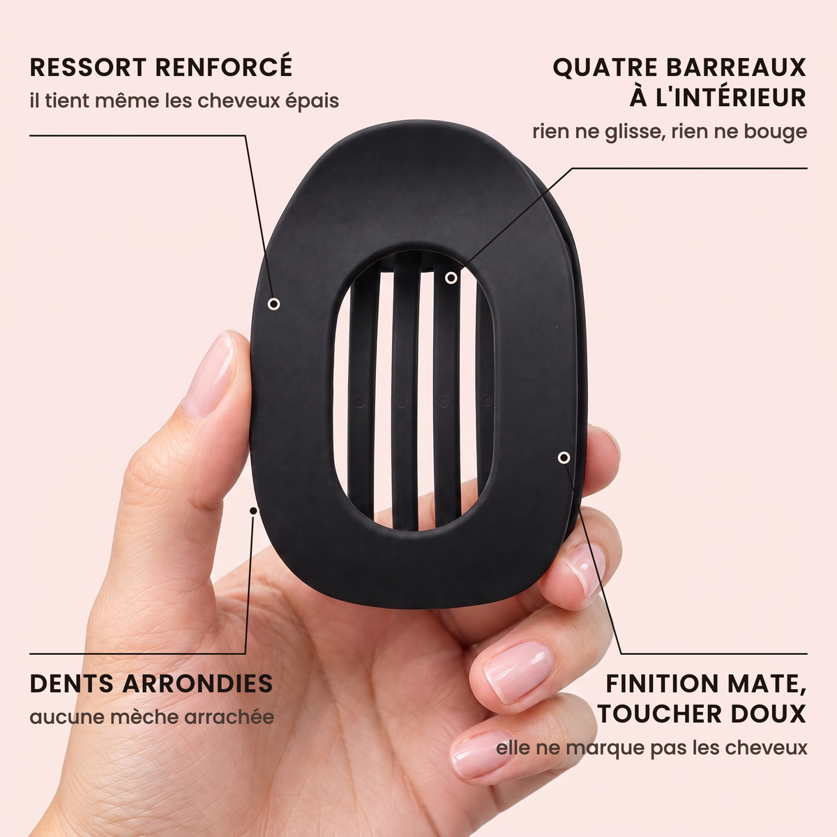 Klip "O" - Pince plate