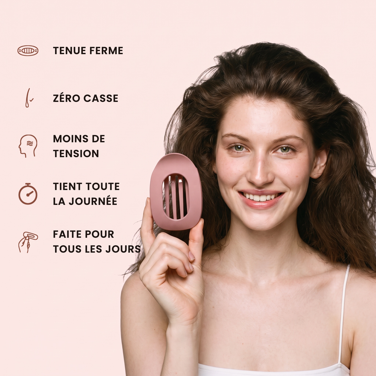 Klip "O" - Pince plate